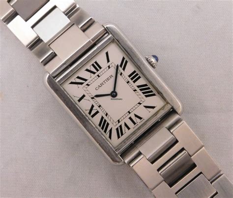 cartier tank soli|cartier tank solo vintage.